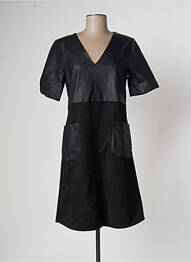 Rochie scurtă mâneci scurte mâneci scurte negru LA FÉE ATELIER BY LA FÉE MARABOUTÉE femeie
