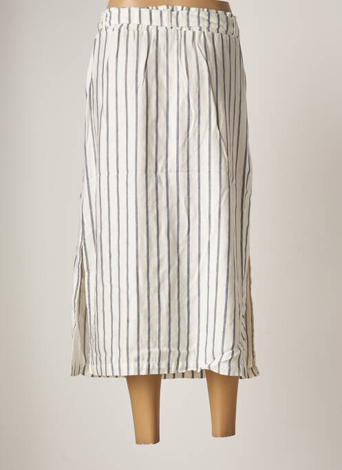 Fustă lungă alb MAT DE MISAINE femeie