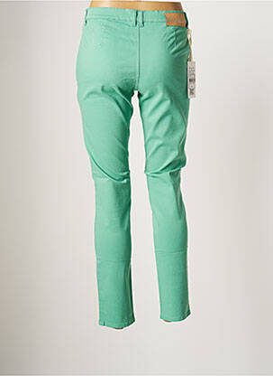 Pantalon slim elasticitate mărime normală verde LOLA ESPELETA femeie