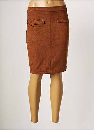 Fustă midi maro THALASSA femeie