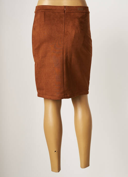 Fustă midi maro THALASSA femeie