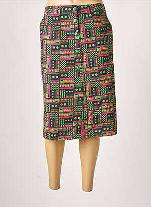 Fustă midi verde PRINCESSE NOMADE femeie