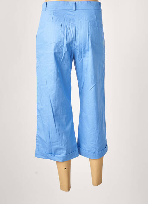 Pantalon trei sferturi albastru PRINCESSE NOMADE femeie