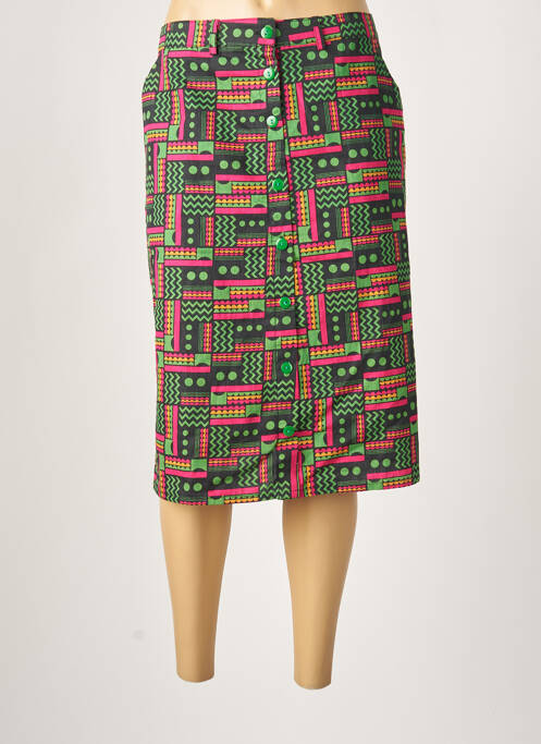 Fustă midi verde PRINCESSE NOMADE femeie