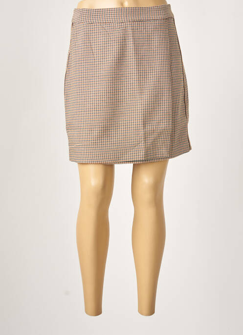 Fustă scurtă maro LOLA ESPELETA femeie