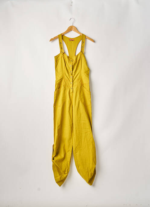 Salopetă-pantalon galben KALI YOG femeie