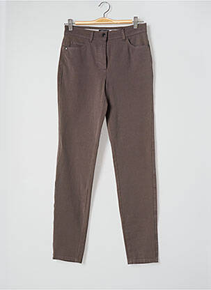 Pantalon slim gri OLSEN femeie