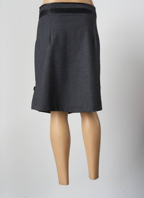 Fustă midi gri LO! LES FILLES femeie