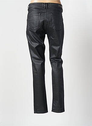 Pantalon slim țesătură acoperită mărime normală negru LOLA ESPELETA femeie