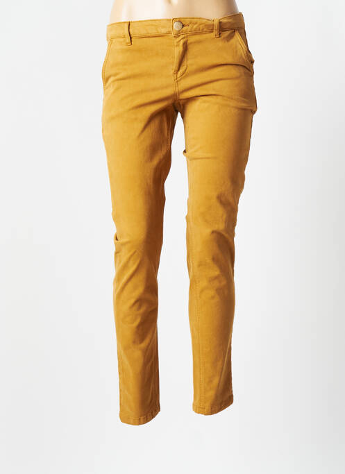 Pantalon chino galben LOLA ESPELETA femeie