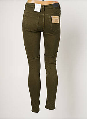 Pantalon slim elasticitate mărime normală verde GARCIA femeie