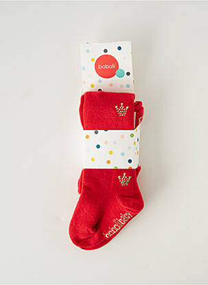 Colanți roșu BOBOLI fată