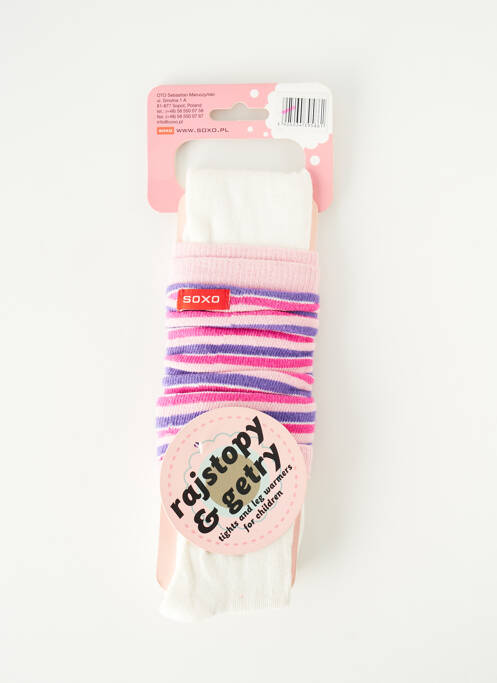 Colanți alb SOXO fată