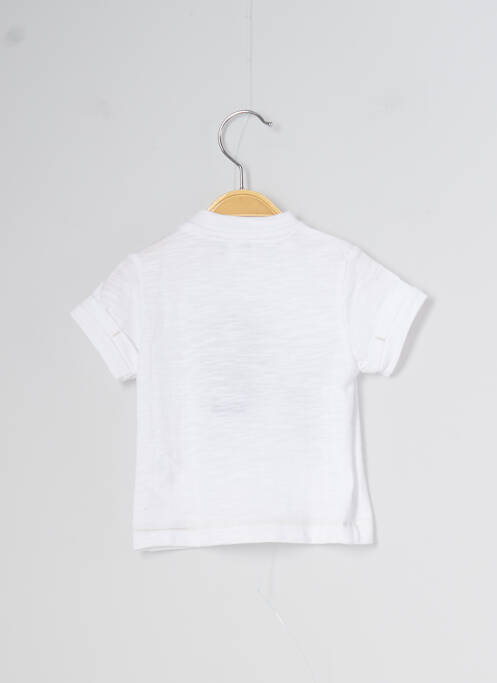 Tricou alb 3 POMMES băiat