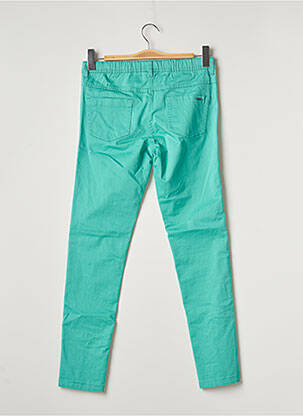 Jegging buzunare talie elastică verde LOSAN fată