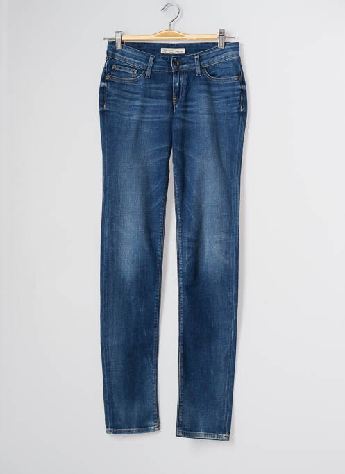 Blugi cu croială slim albastru TEDDY SMITH fată