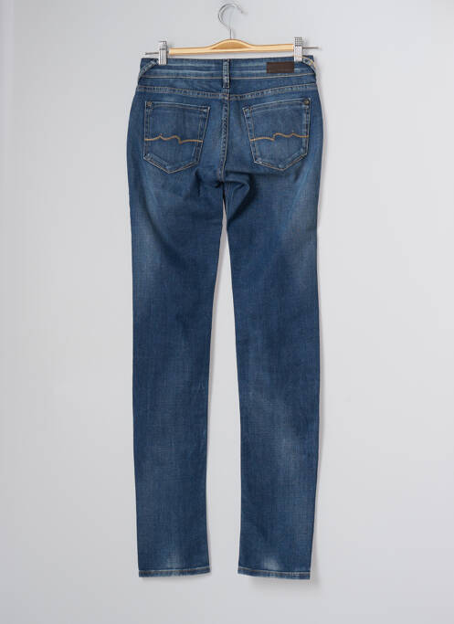 Blugi cu croială slim albastru TEDDY SMITH fată