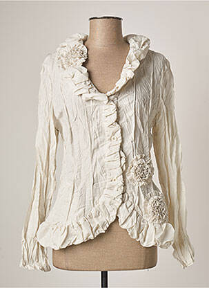 Jachete casual alb L33 femeie