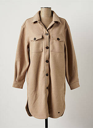 Palton lung bej GARCIA femeie