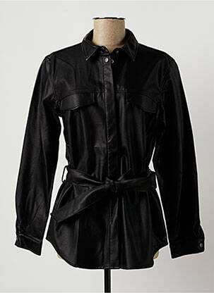 Geci din piele ecologică negru GARCIA femeie