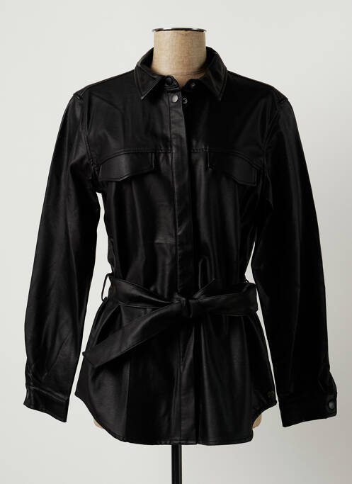 Geci din piele ecologică negru GARCIA femeie