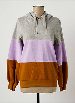 Hanorac cu glugă gri NUMPH femeie