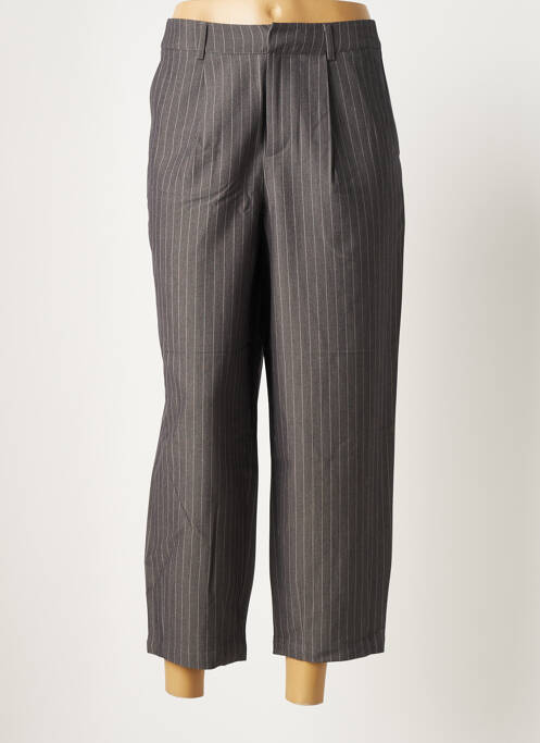 Pantalon 7/8 gri KAFFE femeie