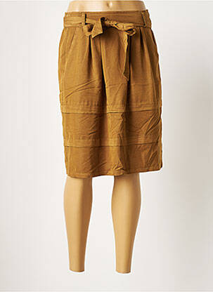 Fustă midi bej NUMPH femeie