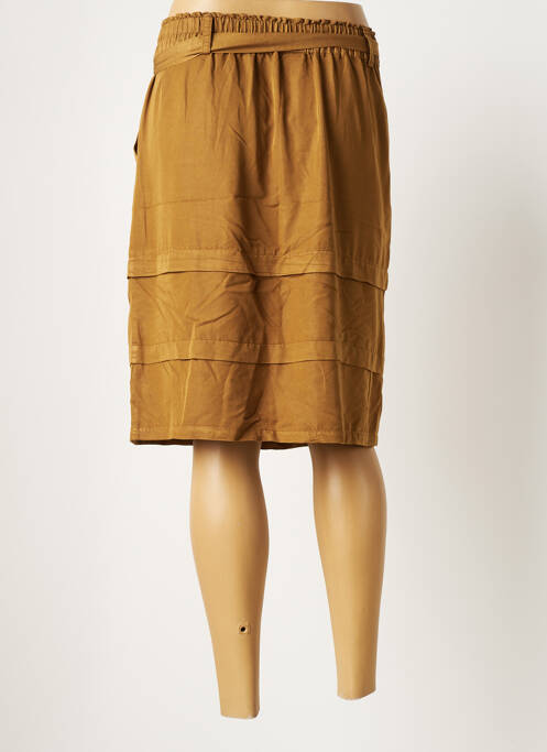 Fustă midi bej NUMPH femeie