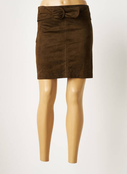 Fustă scurtă verde MOLLY BRACKEN femeie