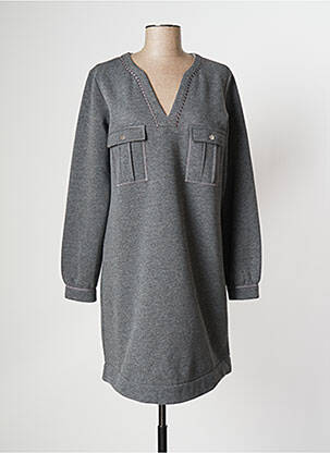 Rochie pulover gri EVA KAYAN femeie