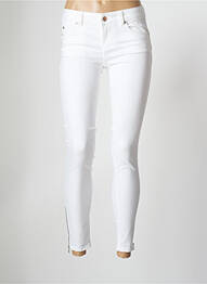 Pantalon 7/8 elasticitate mărime normală alb LIU JO femme
