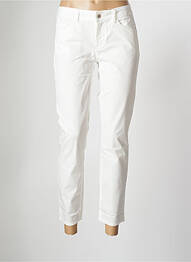 Pantalon 7/8 elasticitate mărime normală alb LIU JO femme