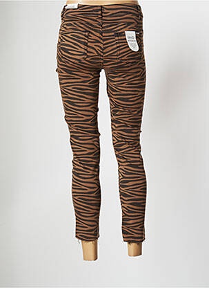Pantalon 7/8 elasticitate mărime normală maro LIU JO femeie