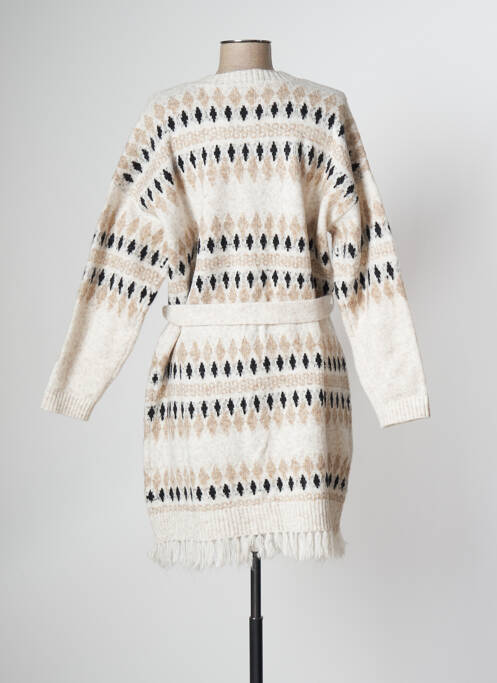 Vestă fără mâneci bej CREAM femeie