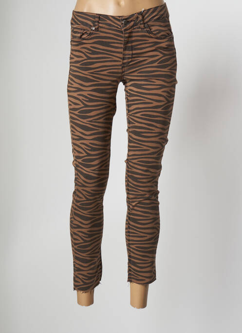 Pantalon 7/8 maro LIU JO femeie