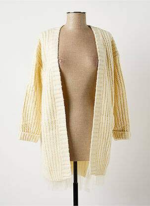 Vestă cu mâneci lungi bej MOLLY BRACKEN femeie