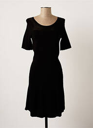 Rochie midi mâneci scurte mâneci scurte negru PENNYBLACK femeie