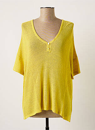 Pulover galben MONTAGUT femeie