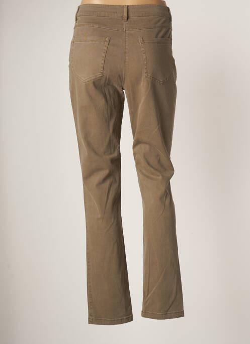 Pantalon slim verde ÉTYMOLOGIE femeie