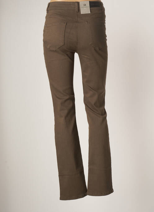 Blugi cu croială dreaptă verde DIANE LAURY femeie