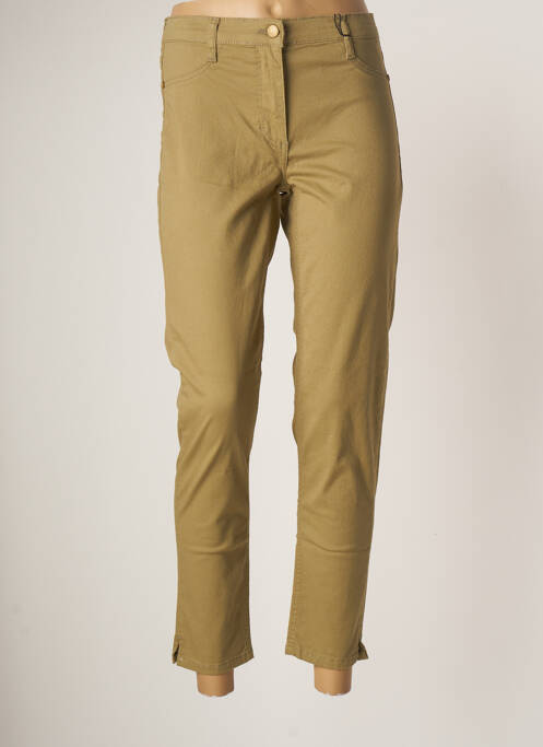 Pantalon slim verde BETTY BARCLAY femeie
