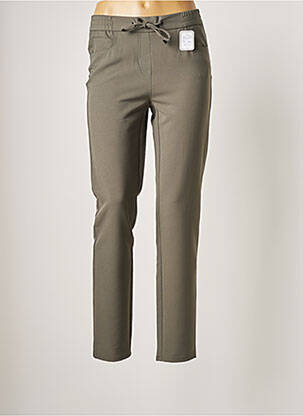 Pantalon slim verde FRANK WALDER femeie