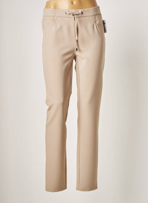 Pantalon slim bej FRANK WALDER femeie