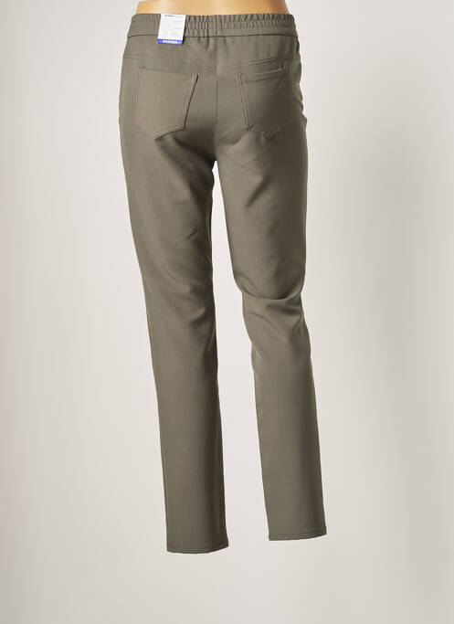 Pantalon slim verde FRANK WALDER femeie