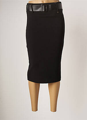 Fustă midi negru DANIELA COOL femeie