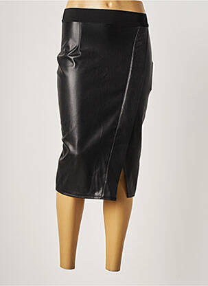 Fustă midi negru SCHOOL RAG femeie