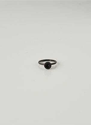 Inel materiale metalice negru IXXXI femeie