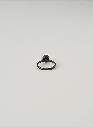 Inel materiale metalice negru IXXXI femeie
