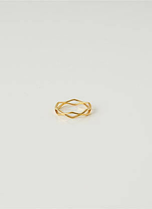 Inel materiale metalice galben IXXXI femeie